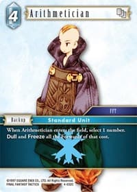 Arithmetician - Opus IV - Final Fantasy TCG card