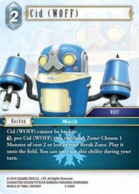 Cid (WOFF) - Opus IV - Final Fantasy TCG card