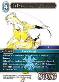 Celes - Opus IV - Final Fantasy TCG card
