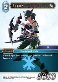 Rogue - Opus IV - Final Fantasy TCG card