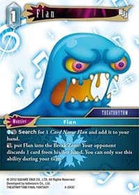 Flan - Opus IV - Final Fantasy TCG card