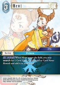 Mewt EX - Opus IV - Final Fantasy TCG card