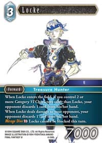 Locke - Opus IV - Final Fantasy TCG card