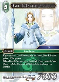 Kan-E-Senna - Opus IV - Final Fantasy TCG card