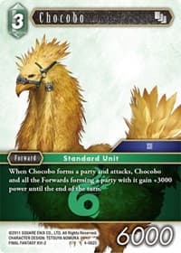 Chocobo - Opus IV - Final Fantasy TCG card