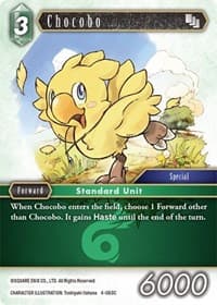 Chocobo (4-063C) - Opus IV - Final Fantasy TCG card