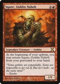 Squee, Goblin Nabob - 10th Edition - Magic: The Gathering card