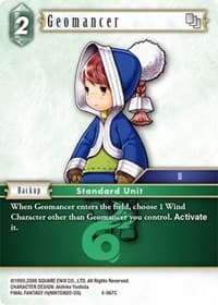 Geomancer - Opus IV - Final Fantasy TCG card