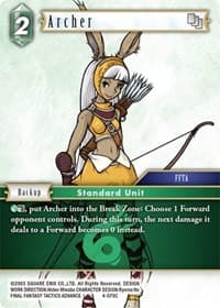 Archer (4-070C) - Opus IV - Final Fantasy TCG card