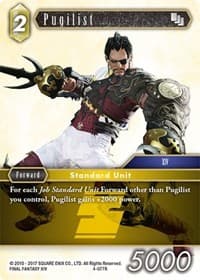 Pugilist - Opus IV - Final Fantasy TCG card