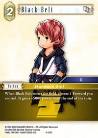 Black Belt - Opus IV - Final Fantasy TCG card