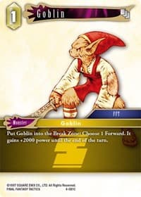 Goblin (4-081C) - Opus IV - Final Fantasy TCG card