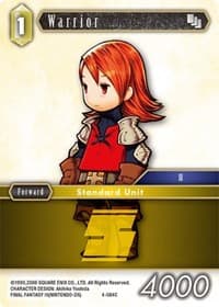 Warrior - Opus IV - Final Fantasy TCG card