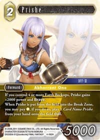 Prishe - Opus IV - Final Fantasy TCG card