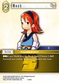 Monk - Opus IV - Final Fantasy TCG card