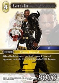 Raubahn - Opus IV - Final Fantasy TCG card