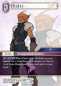 Usher EX - Opus IV - Final Fantasy TCG card