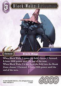 Black Waltz 3 - Opus IV - Final Fantasy TCG card