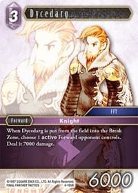 Dycedarg - Opus IV - Final Fantasy TCG card