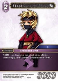 Ninja - Opus IV - Final Fantasy TCG card