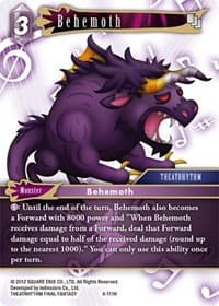 Behemoth - Opus IV - Final Fantasy TCG card