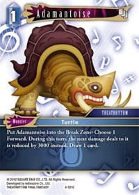 Adamantoise - Opus IV - Final Fantasy TCG card