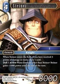 Steiner - Opus IV - Final Fantasy TCG card