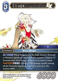 Strago EX - Opus IV - Final Fantasy TCG card