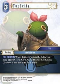 Tonbetty EX - Opus IV - Final Fantasy TCG card