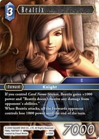 Beatrix - Opus IV - Final Fantasy TCG card
