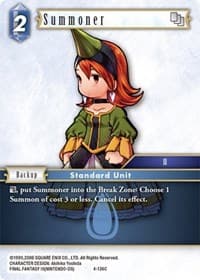 Summoner - Opus IV - Final Fantasy TCG card