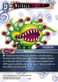Malboro - Opus IV - Final Fantasy TCG card