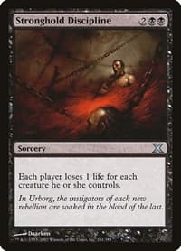 Stronghold Discipline - 10th Edition - Magic: The Gathering card