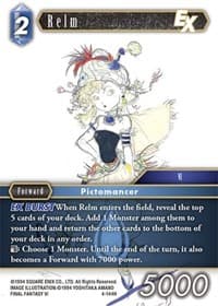 Relm EX - Opus IV - Final Fantasy TCG card