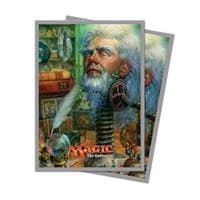 Unstable Urza, Academy Headmaster Deck Protector sleeves for Magic (120-Pack) - Ultra Pro Card Sleeves - Card Sleeves card