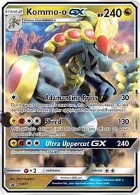 Kommo-o GX - SM71 - SM Promos - Pokemon card