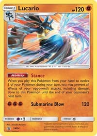 Lucario - SM54 - SM Promos - Pokemon card