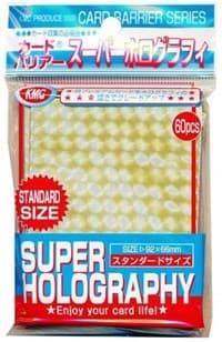 KMC Card Barrier - Super Holography - Gold (60-Pack) - KMC Card Sleeves - Card Sleeves card