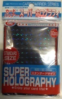 KMC Card Barrier - Super Holography - Black (60-Pack) - KMC Card Sleeves - Card Sleeves card