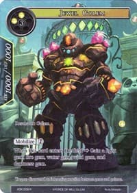 Jewel Golem (Full Art) - Advent of the Demon King - Force of Will card