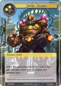 Jewel Golem - Advent of the Demon King - Force of Will card