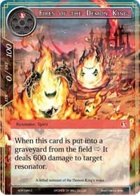 Fires of the Demon King - Advent of the Demon King - Force of Will card