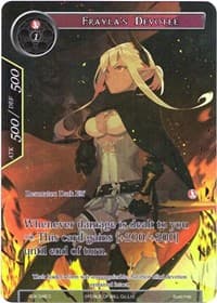 Frayla's Devotee (Full Art) - Advent of the Demon King - Force of Will card