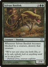 Sylvan Basilisk - 10th Edition - Magic: The Gathering card