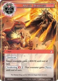 Majin Madness - Advent of the Demon King - Force of Will card
