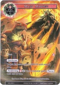 Majin Madness (Full Art) - Advent of the Demon King - Force of Will card