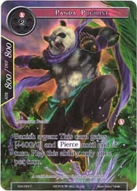 Panda Pugilist (Full Art) - Advent of the Demon King - Force of Will card