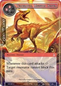 Velociraptor, Mountain Hunter - Advent of the Demon King - Force of Will card