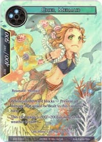 Crier Mermaid (Full Art) - Advent of the Demon King - Force of Will card