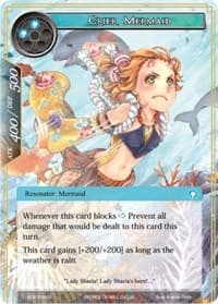 Crier Mermaid - Advent of the Demon King - Force of Will card